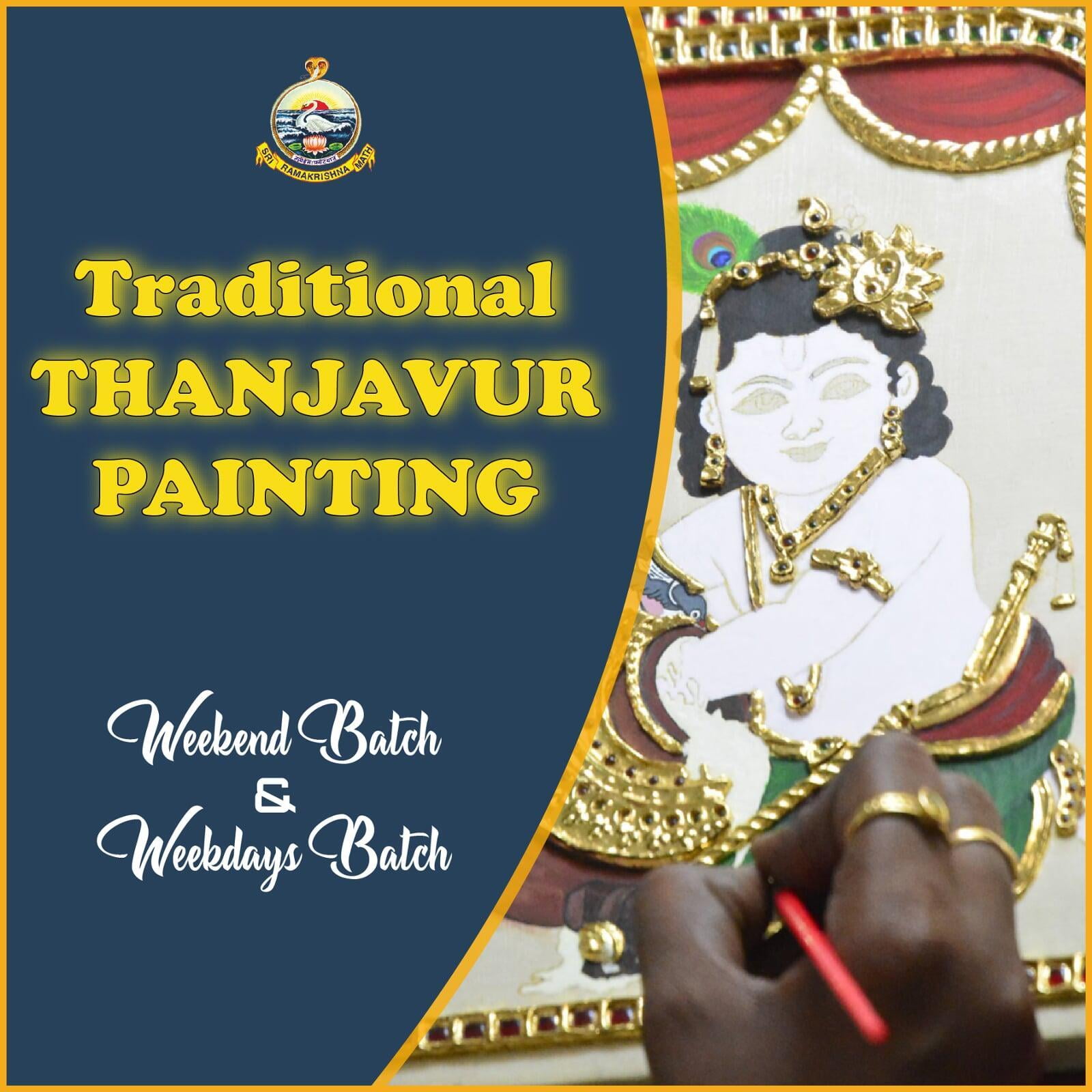 Valedictory Function of the 26th (Weekend)  & 27th (Weekdays) Batches of Thanjavur Painting Course 